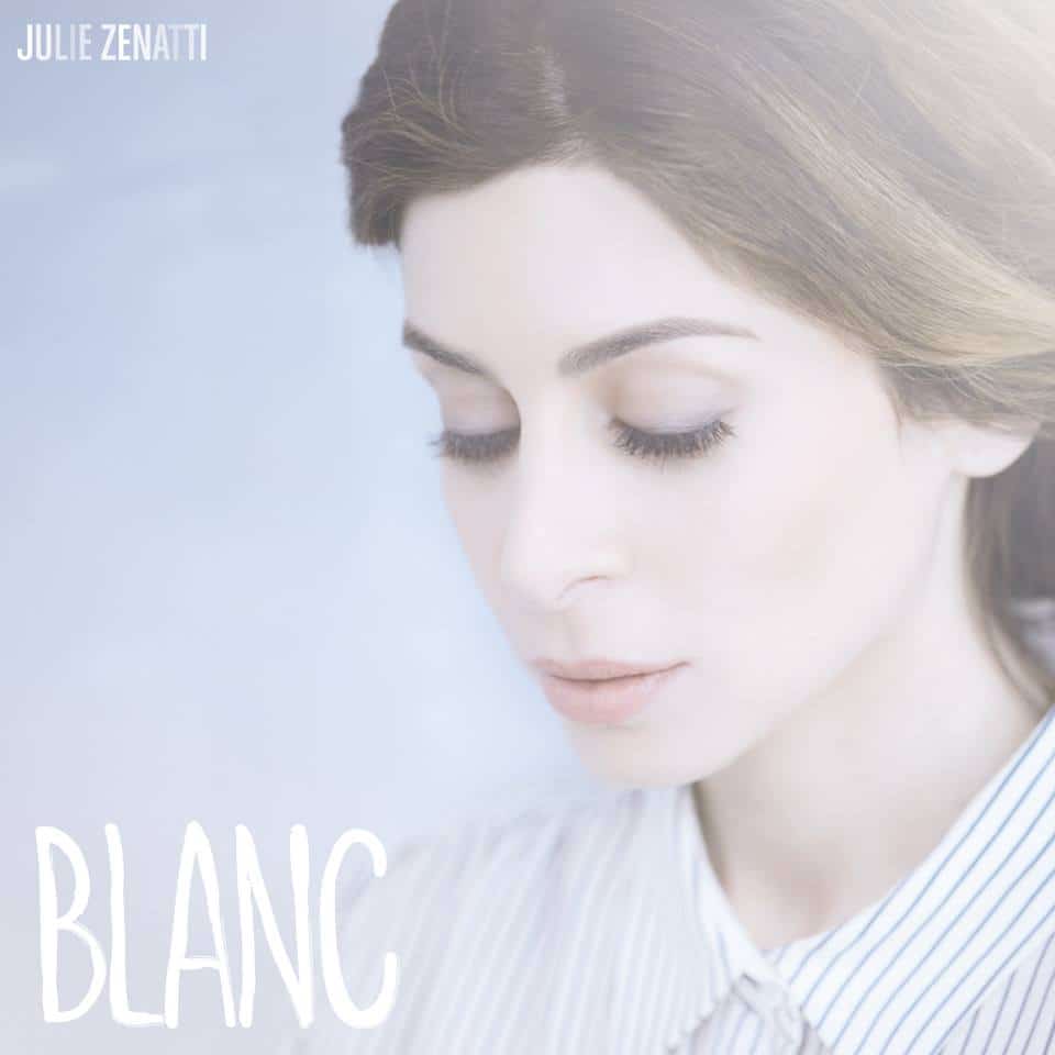 Cover du nouvel album de Julie "Blanc"