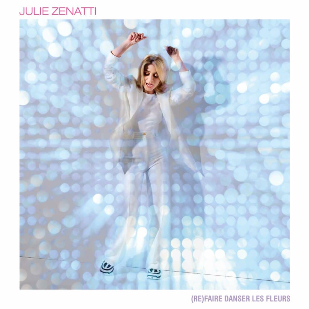 Pochette de la réédition de l'album de Julie "Refaire danser les fleurs"