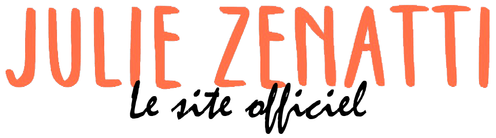 Nouveau logo de Julie Zenatti, le site officiel